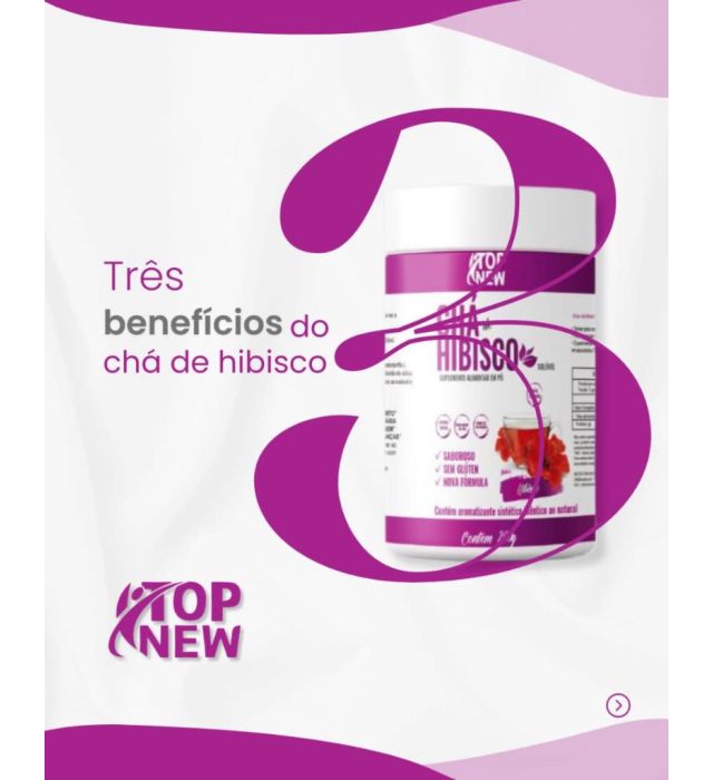 Chá Hibisco Solúvel