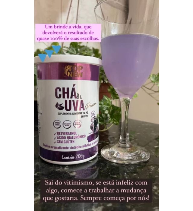 Chá de Úva Solúvel